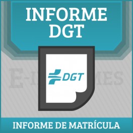 Informe de Vehiculo-Matricula DGT Online