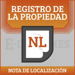 Nota de Localización Registral online