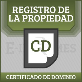 Certificado de Dominio Registro de La Propiedad online