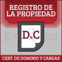 Certificado de Dominio y Cargas